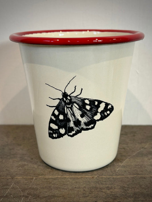 Tiger Moth Enamel Tumbler