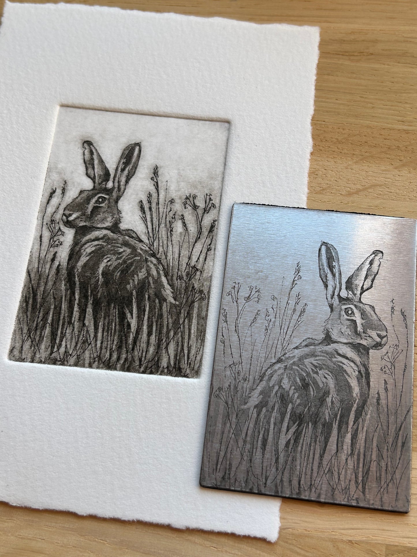 Hare Mini-print