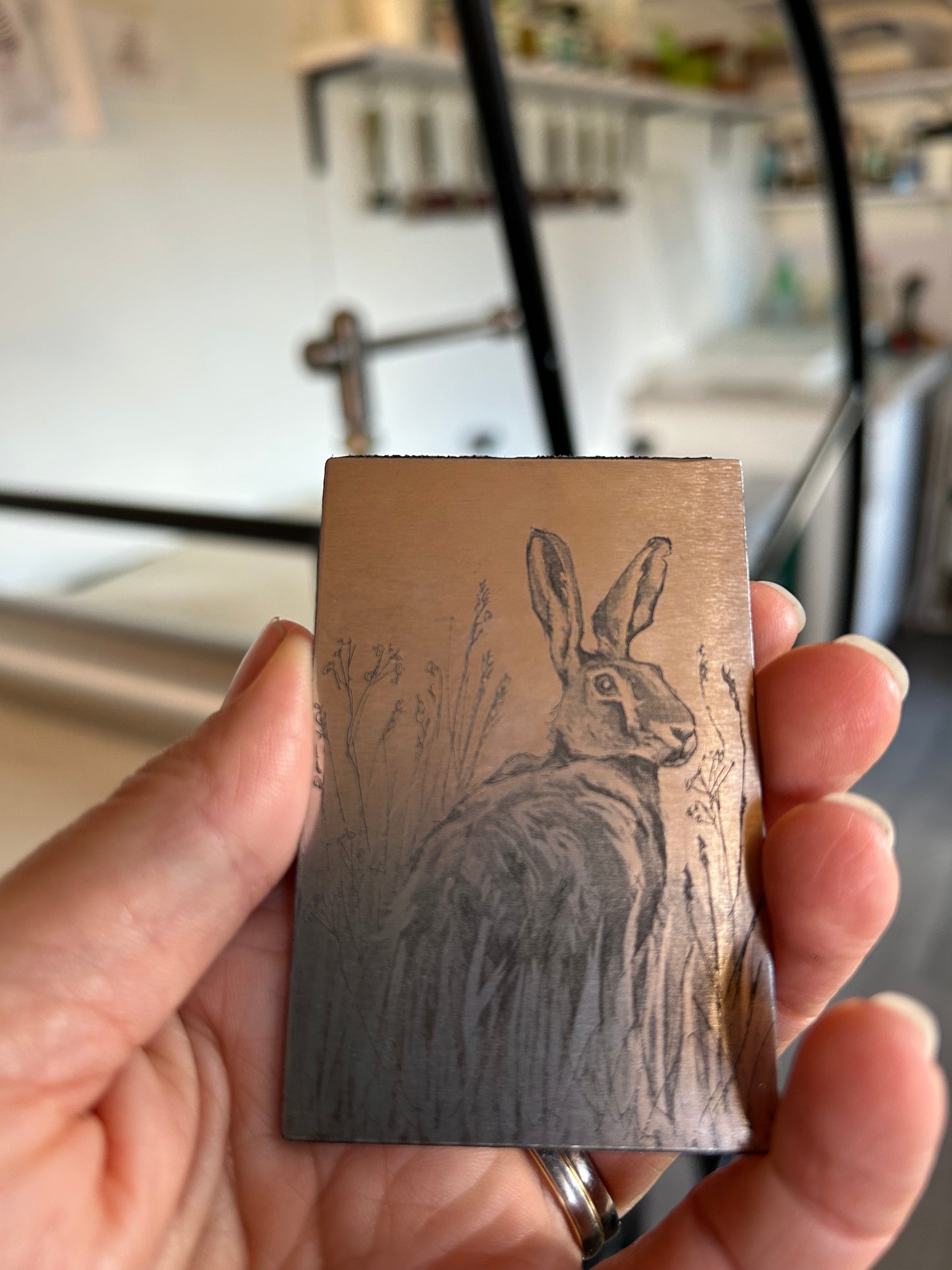 Hare Mini-print