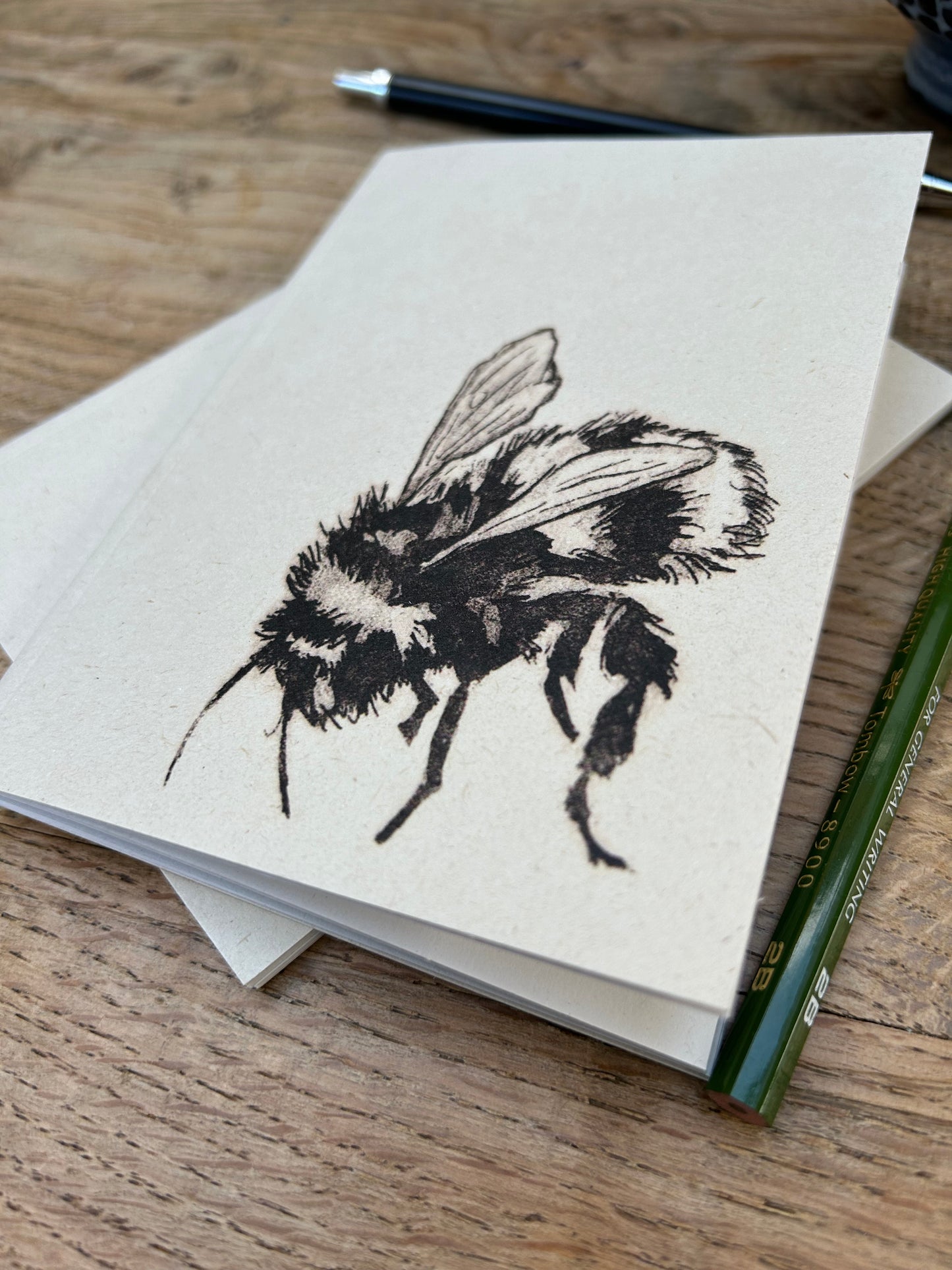 Sketchbook/notebook A6 Bee design