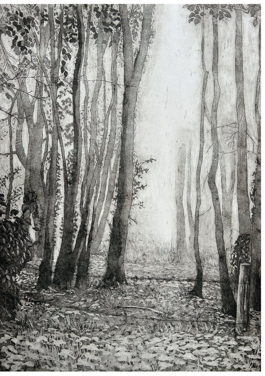 Into the Woods - Etching